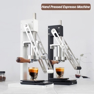 [พร้อมส่ง] Pull Rod Household Commercial Manual Coffee Maker 350psi Pressure Gauge Extraction Machine