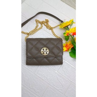 💓กระเป๋าสะพายสีทาใหม่ค่ะ#Tory Burch #Willa Chain Wallet CrossbodyBag