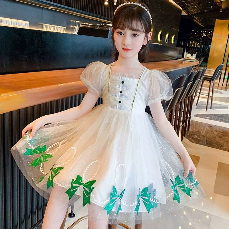 (พร้อมส่ง) ชุดเด็ก เดรสกระโปรงสวยมาก ชุดออกงาน
