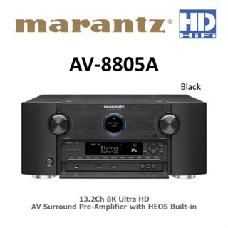 Marantz AV8805A Home theater preamp/processor with 13.2-channel processing