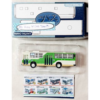 Pre-Owned item N Gauge Tomytec 1/150 ❄️ M3 Hino Transportation Tokyo Metropolita Bus สินค้ามือ 2 Lot ญี่ปุ่น กล่องไม่สวย