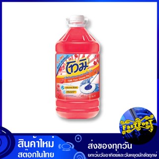 น้ำยาทำความสะอาดพื้น กลิ่นโตเกียวสึบากิ 5200 มล. โทมิ Tomi floor cleaner smell of tokyo tsubaki น้ำยา ทำความสะอาดพื้น ถู