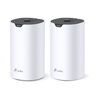 MESH WI-FI (เครือข่ายไวไฟ) TP-LINK WHOLE HOME DECO S7 (PACK 2) DUAL BAND MESH WIFI AC1900