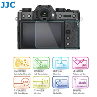 JJC ฟิล์มกันรอย Canon ฟิล์มกระจกนิรภัยกันรอยหน้าจอกล้อง Cannon EOS R50V R50 R10 R8 R7 R6 R5 R5C R3 RP Ra R R100 M50 Mark II M200 M100 M10 M6 M5 M3 850D 90D 80D 77D 70D 250D 200D II 100D 7D 6D 5D Mark IV III 5DS PowerShot V10 G9X G7X G5X G1X SX70 SX60 HS