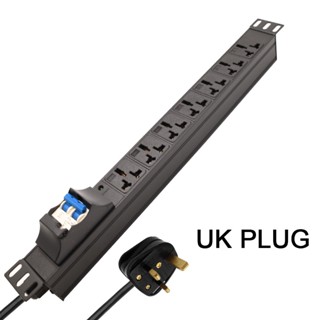  Pdu ปลั๊กซ็อกเก็ต 16A UK 3pIN (สายต่อ 2 เมตร)