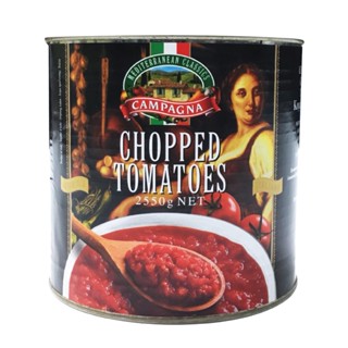 Campagna chopped tomatoes คัมปาน่า มะเขือเทศสับ 2.55kg