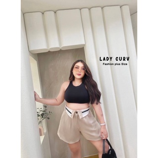 🔥Plussize🔥กางเกงคนอ้วน🔥2XL เอว 34-46 สะโพก 54    3XL เอว 40-50 สะโพก 58