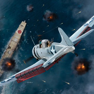 Academy ชุดโมเดลพลาสติก สเกล 1/48 USN SBD-3 (The Battle of Midway ครบรอบ 80 ปี)