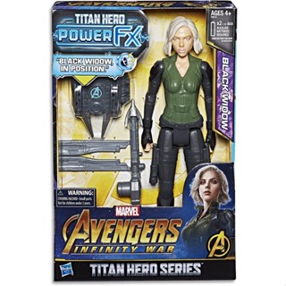 Marvel Avengers: Infinity War Titan Hero Power FX Black Widow โมเดลมีเสียง