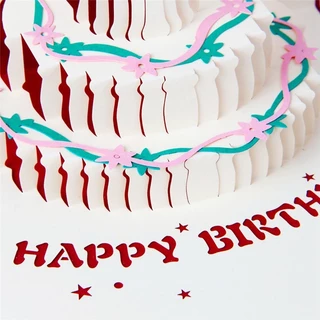 พร้อมส่ง ขายดี มี32แบบ การ์ดอวยพรวันเกิด🎂 Birthday Card Pop up 3D ป๊อปอัพ 3มิติ