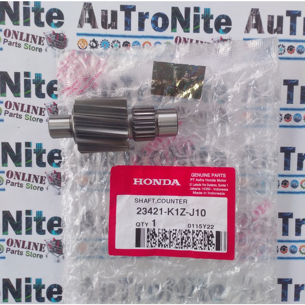 Gear Shaft Counter 13 T 23421-K1Z-J10 Original Honda AirBlade Giorno 125 Vario ADV PCX Stylo 160 ESP