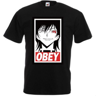 [COD] {พร้อมส่ง เสื้อยืดแขนสั้นลําลอง ผ้าฝ้าย 100% พิมพ์ลายอนิเมะ Code Ge Lelouch พลัสไซซ์ ไซซ์ XS-6XL สําหรับผู้ชา