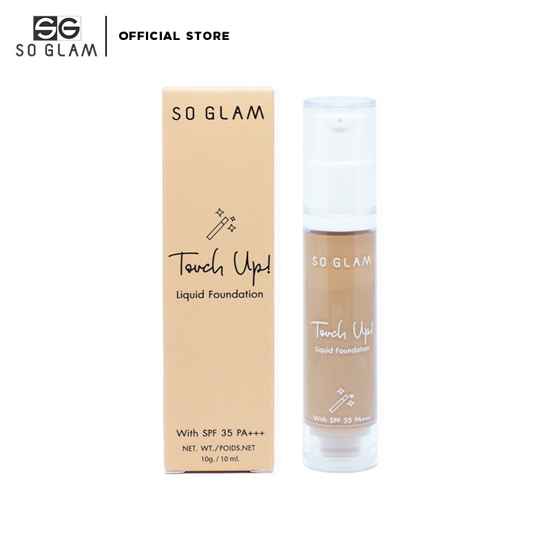 So Glam Touch Up Liquid Foundation 03 Custard โซ แกลม รองพื้น ทัช อัพ ฟาวน์เดชั่น 03
