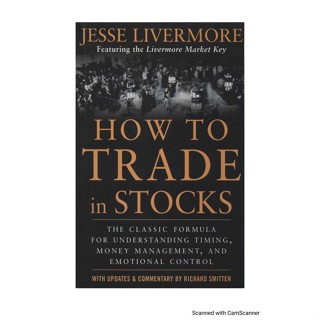 หนังสือ How to trade in stocks Jessy Livermore-DJ