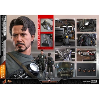 พร้อมส่ง 📦 Hot Toys MMS582B 1/6 Iron Man - Tony Stark (Mech Test Version) (Deluxe Version) (Special Edition Bonus)