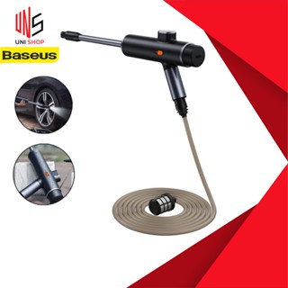 🔥ส่งจากไทย🔥Baseus เครื่องฉีดน้ำแรงดันสูง แบบพกพา Handheld High Pressure Washer แบต 18650mAh ไม่ต้องเสียบปลั๊ก