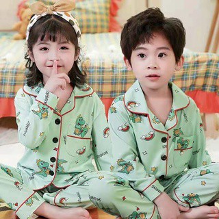 2.1🐰Jany🐰 👶ชุดเซ็ตเด็ก ลายน่ารัก การ์ตูน มีกระดุม มีกระเป๋าห…