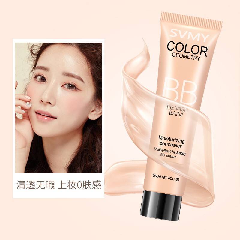 C.172 บีบีครีมSVMY 3076 รองพื้นคุมมันเบลอรูขุมขน ปรับผิวเรียบเนียนเนื้อนุ่ม ไม่เป็นคราบ ติดทน กันน้ำ ราคา ถูกที่สุด ดีลบีเคเค แกลเลอรีภาพที่ 4