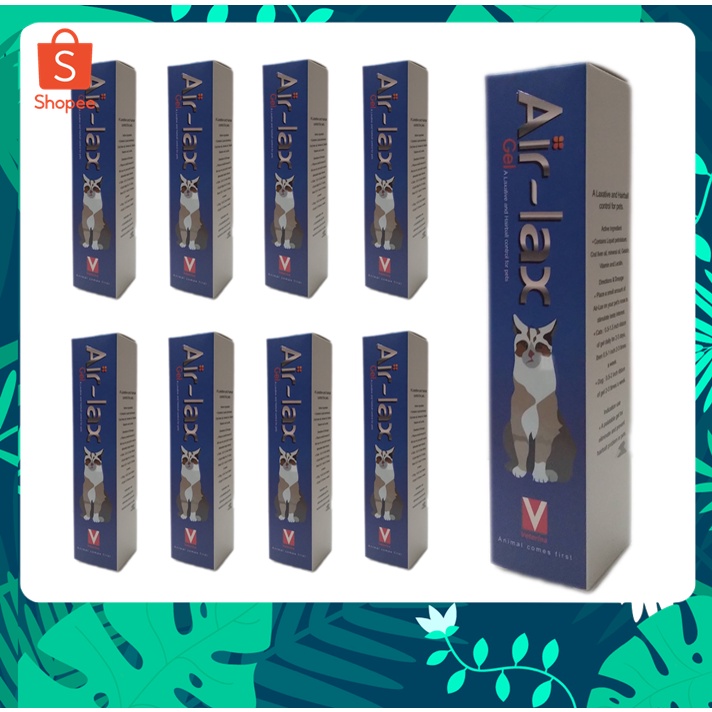 12 หลอด Air-lax เจลป้องกันและระบายก้อนขน 100g