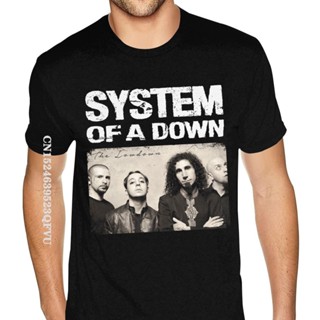 เสื้อยืด พิมพ์ลาย Big Tall System Of A Down Soad Rock N Roll สไตล์วินเทจ สําหรับผู้ชาย