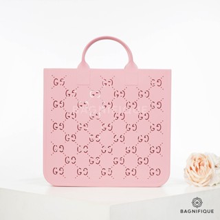 GUCCI CHILDREN_S TOTE 29 PINK RUBBER