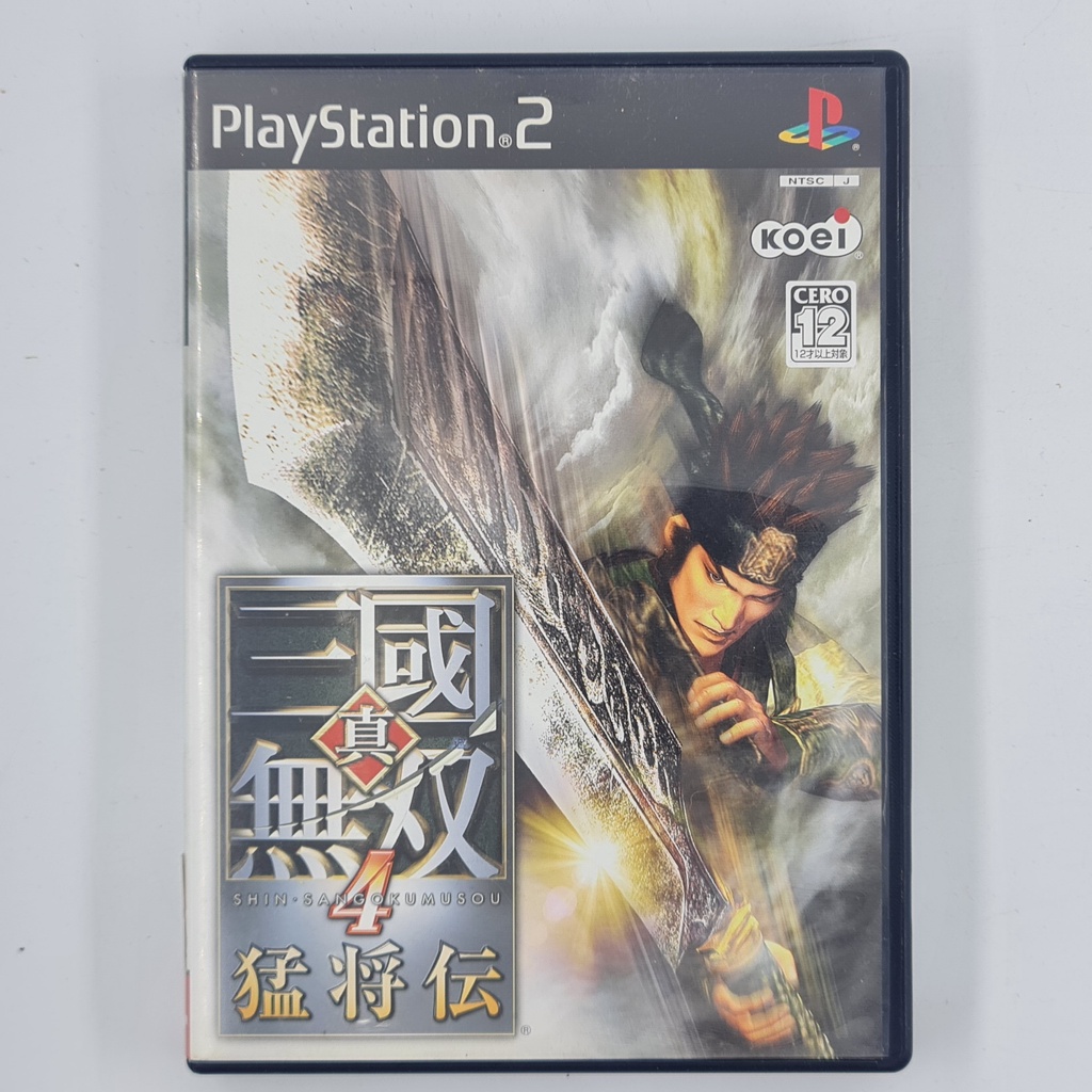 [00107] Shin Sangoku Musou 4 : Moushouden (JP)(PS2)(USED) แผ่นเกมแท้ มือสอง !!