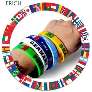 Erich 2022 Qatar World Cup สร้อยข้อมือ สายรัดข้อมือ สําหรับเล่นฟุตบอล