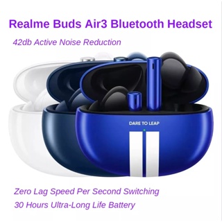 Realme Buds Air 3 ชุดหูฟังบลูทูธไร้สาย ตัดเสียงรบกวน กันน้ํา สําหรับเล่นเกม hifi Android Apple