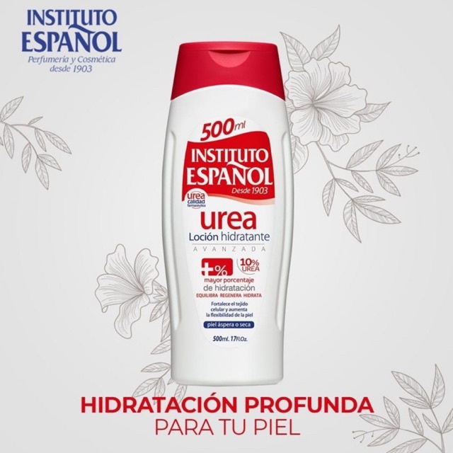 (พร้อมส่ง ) Instituto Espanol UREA Locion Hidratante Avanzada 500 ml. บอดี้โลชั่นยูเรีย10%