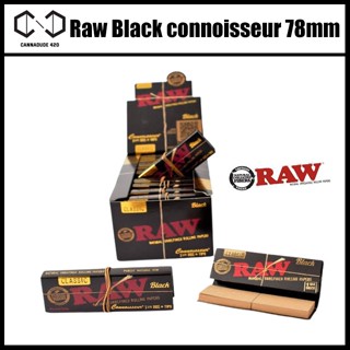 [จัดส่งไว] Raw Black Connoisseur 1¼ Size 78mm.