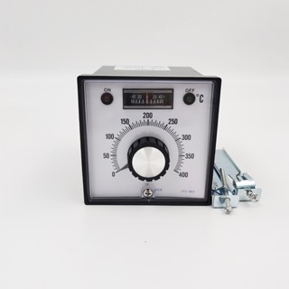 JTC-903 ELECTRONIC TEMPERATURE CONTROLLER ตัวควบคุมอุณหภูมิอิเล็กทรอนิกส์แบบมีเกจวัดอุณหภูมิ 96x96mm.0-400°C TYPE:K 220V