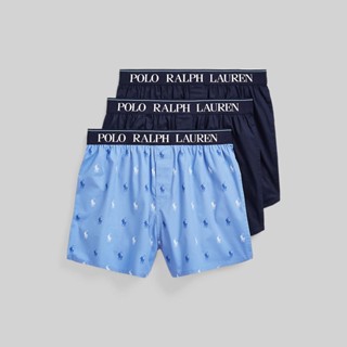 Polo Ralph Lauren Underwear BOXER Cotton Boxer 3-Pack กางเกง Boxer รุ่น MAPOUND01820051 สี 999 MULTI