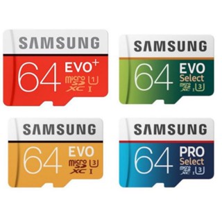 การ์ดหน่วยความจํา U1 U3 Micro SD SAMSUNG EVO Micro SD 128GB 64GB 32GB 256GB 512GB 32 64 128 GB SD/TF MicroSD สําหรับโทรศัพท์มือถือ