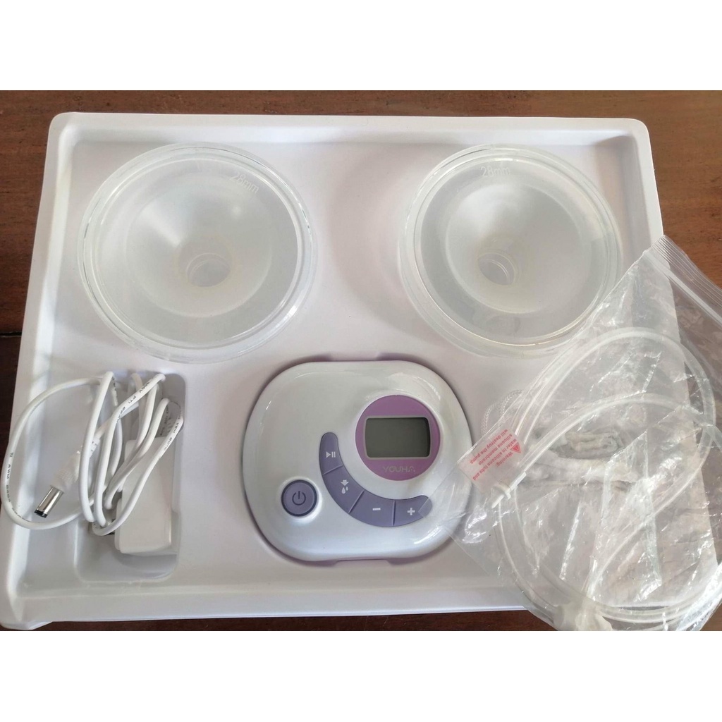 เครื่องปั๊มนม Youha Plus + กรวย Freena Plus รุ่น YH7001 (กล่องสีม่วง) รูปที่ 8