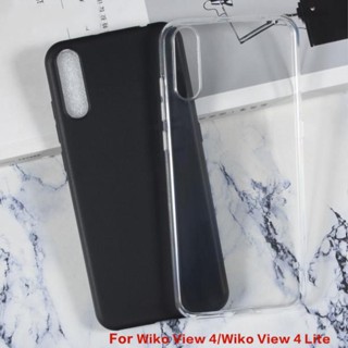 เคสซิลิโคน TPU เจล สําหรับ Wiko View 4 Wiko View 4 Lite