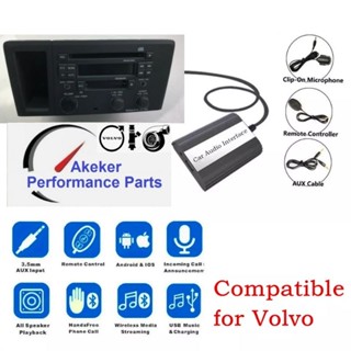 USB AUX Bluetooth Car Cd Changer Adapter Car MP3 Player Bluetooth Handsfree For Volvo HU-series C70 S40/60/80 V70