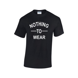 [COD]เสื้อยืดลําลอง ลาย Nothing To Wear JPmcaa28BCmihn02 สไตล์คลาสสิค สําหรับผู้ชาย ของขวัญคริสต์มาส