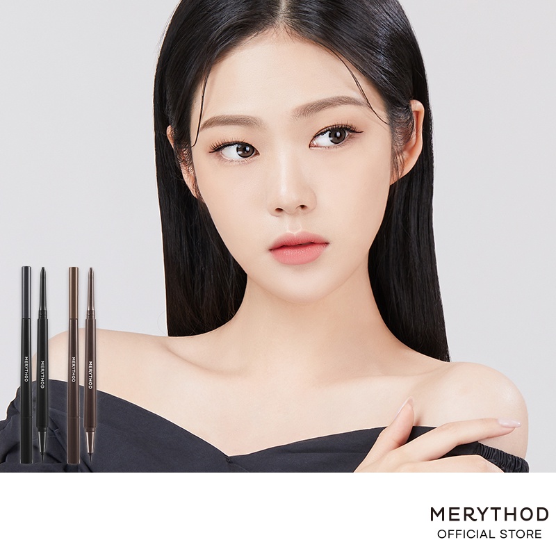 Merythod Reel Tattoo Dual Liner 2 In 1 อายไลน์เนอร์หัวปากกาและดินสอ