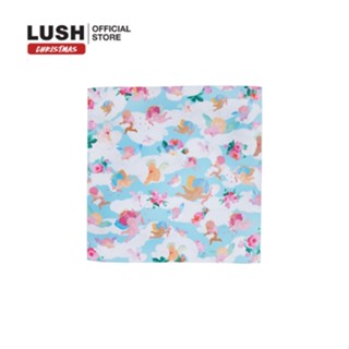 LUSH ผ้าน็อตแรป ผ้าห่อของขวัญ LOVE STRUCK  KNOT WRAP 70CM X 70CM