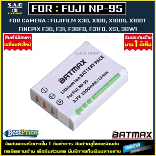 เเบตกล้อง เเท่นชาร์จเเบตกล้อง fuji NP95 NP-95 Battery Charger เเบตเตอรี่ เเบต กล้อง Fujifilm X30 X100 X100S X100T XS1