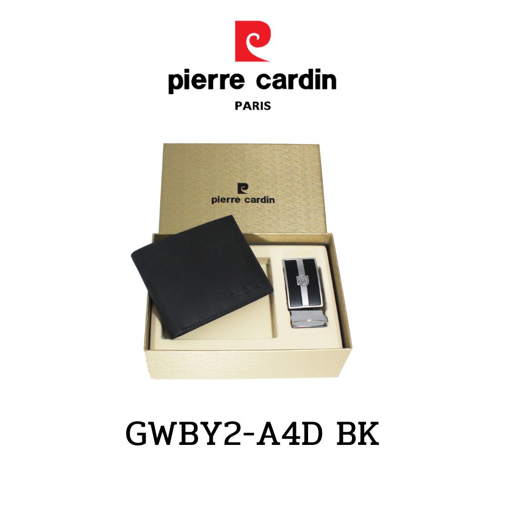 Pierre Cardin Gift set กิ๊ฟเซ็ทกระเป๋าธนบัตร+เข็มขัด รุ่น GWBY2-A4D