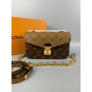 พร้อมส่งNew Louis Vuitton Pochette metis east west(Ori)เทพ