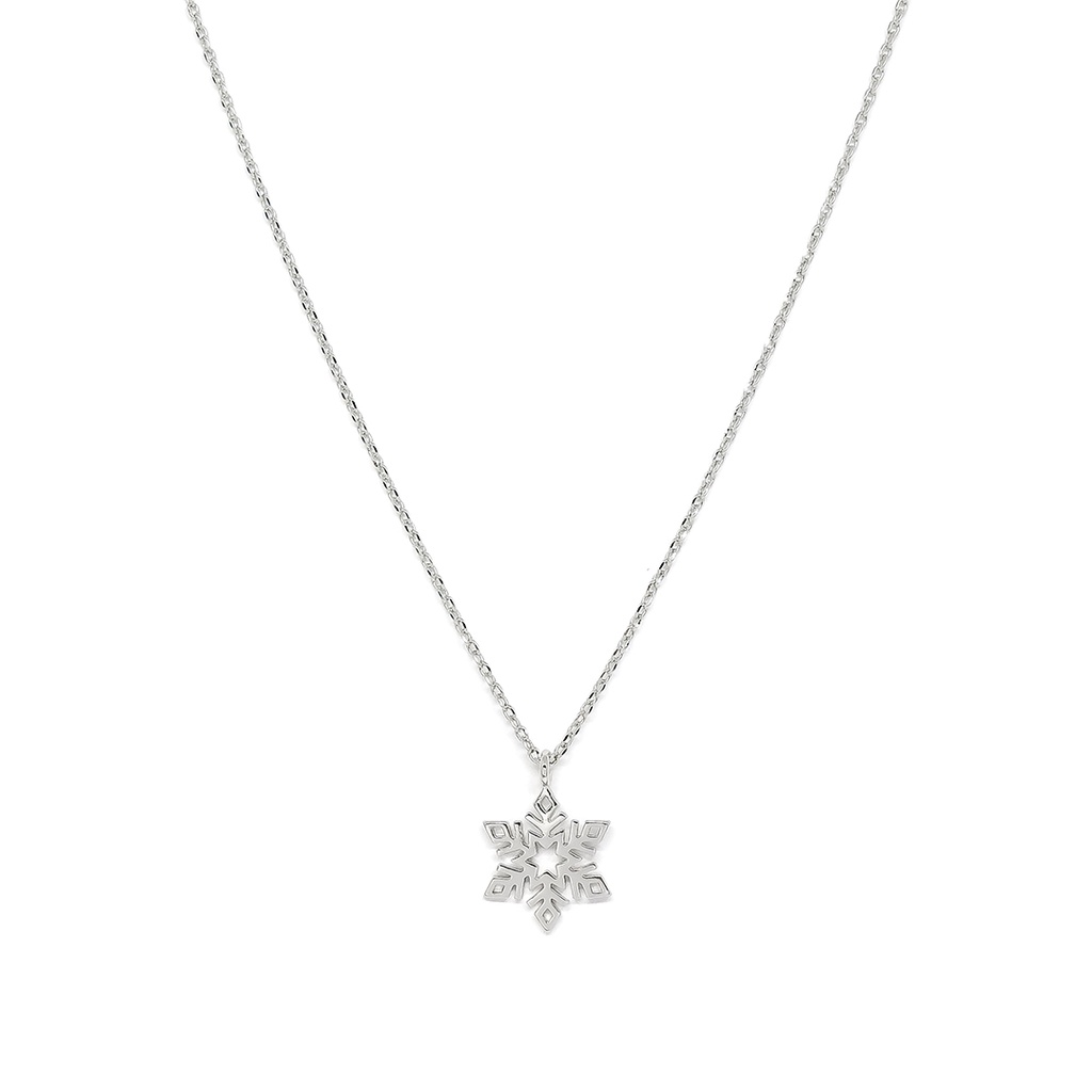 Fyne Fories Snowflake Necklace ♡ สร้อยคอเกล็ดหิมะ ♡ fynefories