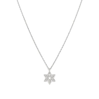 Fyne Fories Snowflake Necklace ♡ สร้อยคอเกล็ดหิมะ ♡ fynefories