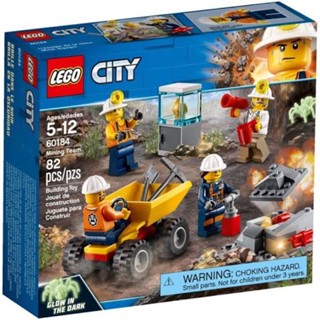 LEGO City 60184 Mining Team ของใหม่ ของแท้💯