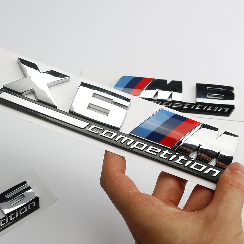 สติกเกอร์ตราสัญลักษณ์โลโก้รถยนต์ BMW M2 Thunder Version สําหรับ BMW M Power M1 M2 M3 M4 M5 M6 X1M X2M X3M X4M X5M X6M