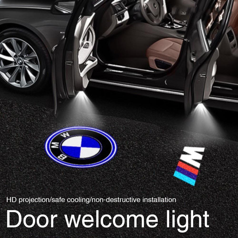 โคมไฟโปรเจคเตอร์ Led เลเซอร์ ลายโลโก้ Welcome Light สําหรับ BMW F10 F30 F02 G30 G01 F32 F34 F25 F15 