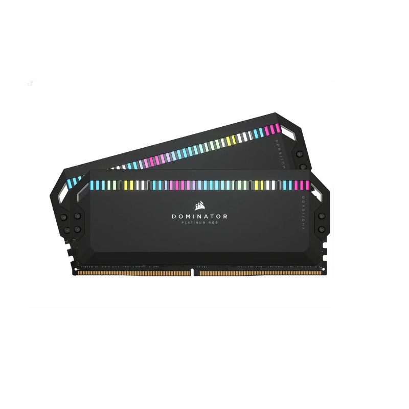 CORSAIR RAM 32GB (16GBx2) DDR5 6200MHz (หน่วยความจำ) DOMINATOR PLATINUM RGB DDR5 (CMT32GX5M2X6200C36