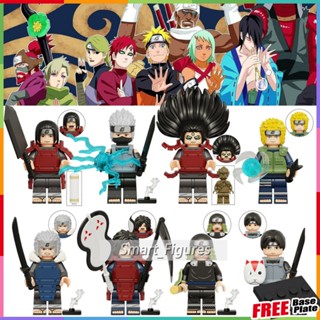 Naruto Minifigures Senju Hashirama Namikaze Minato Uchiha Madara Sarutobi Hiruzen Toys Gifts Mini Figures KDL814