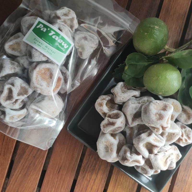 🍋มะนาวเค็ม มะนาวลูกป้าแต๋ว ผิวบาง เนื้อฉ่ำ ขนาด 250 กรัม 25-30 ลูก เนื้อในฉ่ำอร่อย รสชาติเปรี้ยวเค็มชุ่มคอ บ๊วยเลมอน